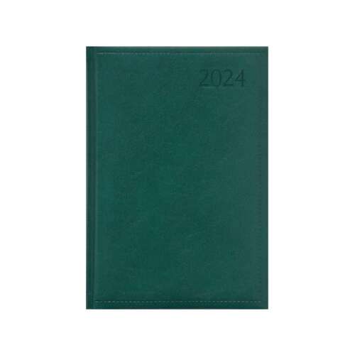 Kalendart Traditional 2024-es T012 B6 heti beosztású zöld határidőnapló 107592073