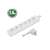 6-way power strip with 1.4m cable, white, with child safety lock