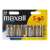 Maxell AAA alkaline batteries, 10 pack