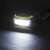 Phenom COB LED headlamp turned on, showing bright white light