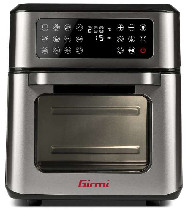 Girmi FG97 Forrólevegős sütő 12L, 1800W, Fekete