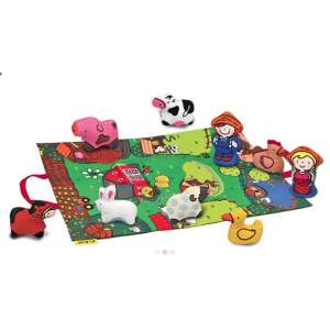 Ks Kids Farmos játszószőnyeg, állatfigurákkal 76546497 "játszószőnyeg"  Bébitornázók és játszószőnyegek