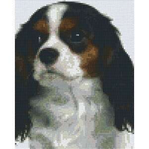 Pixel szett 4 normál alaplappal, színekkel, kutya, beagle (804208) 76548127 