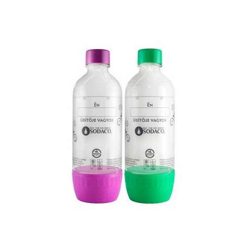 Sodaco Kohlendioxid-Flasche 2x1l FLAKONDUOPACK