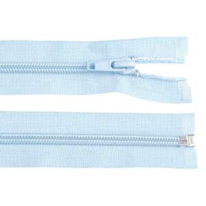 30 cm light blue zipper, removable, self-locking slider - Art & Craft