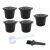 Set 5 capsule reutilizabile pentru Aparatele de Cafea Nespresso (Espressoare Nespresso) 91202270