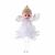 Fluffy White Fairy Christmas Ornament, 10x7x11 cm