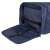 Isotrade insulated cooler bag with inside pockets, blue