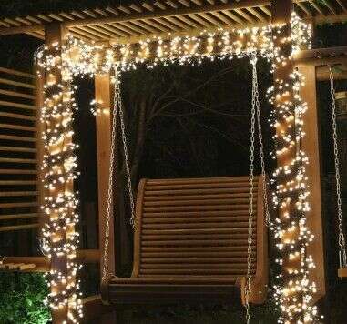 Linear Christmas Light String, Multicolor Rain Effect, 300 LEDs, 2.8M, MCT-XMS650M