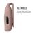 Kwmobile Fitbit Inspire 2/Ace 3 Silicone Clip Holder - Flexible Design