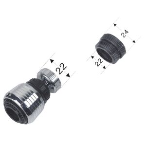 Állítható 2 funkciós perlátor méretekkel - Nonbrand Csaptelep