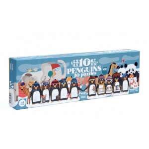 Londji 10 Penguins 10 Puzzles, 55 piece puzzle box - Londji