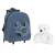 Backpack Trolley with Removable Plush Polar Bear 76559293