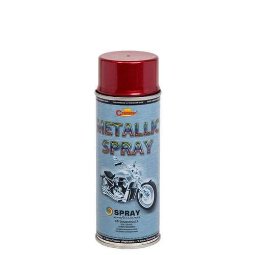 Champion Color Metallic Red Spray Paint, 400ml