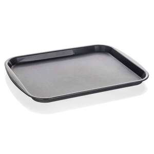 Fekete műanyag tálca, Banquet Culinaria, 43x2x31 cm - Banquet