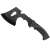 Ideallstore® Irish Wrath 28cm black stainless steel axe with sheath