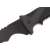 Close-up of the Ideallstore® Irish Wrath 28cm black stainless steel axe blade