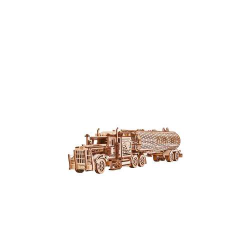 Assembled Ugears Big Rig Tanker Truck 3D Puzzle