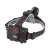 Bailong® 8079-3 CREE LED XHP160 ZOOM Headlamp with Powerbank Function, side view of the headlamp