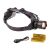 Bailong XHP160 headlamp with zoom, powerbank function, batteries, and USB charging cable