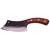 IdeallStore® Japanisches Hackmesser, Edelstahl, Holzgriff
