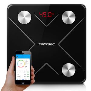 Analitikus fürdőszoba mérleg bluetooth üveg lcd