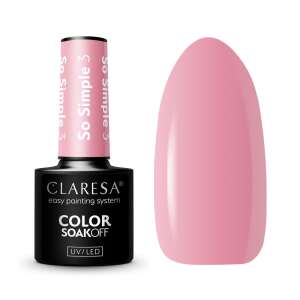 Claresa So Simple 3 Gel Polish, Rosa, 5g, UV/LED - Gel-Lack