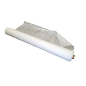 Geozin laminated non-woven protective film for surface protection during repair, renovation and painting works, 1m wide x 10m long, white - Nonbrand Weed barrier fabric