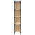 VASAGLE 5 Polcos Könyvespolc - Sonoma Tölgy - 76x32x158 cm 76566031