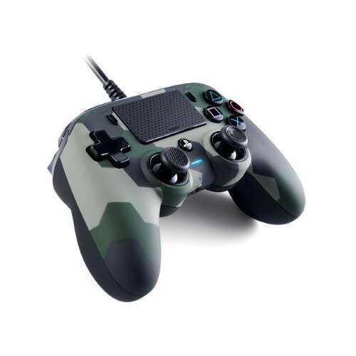 Nacon Compact USB Gamepad Camo Zöld vezetékes kontroller PS4-hez
