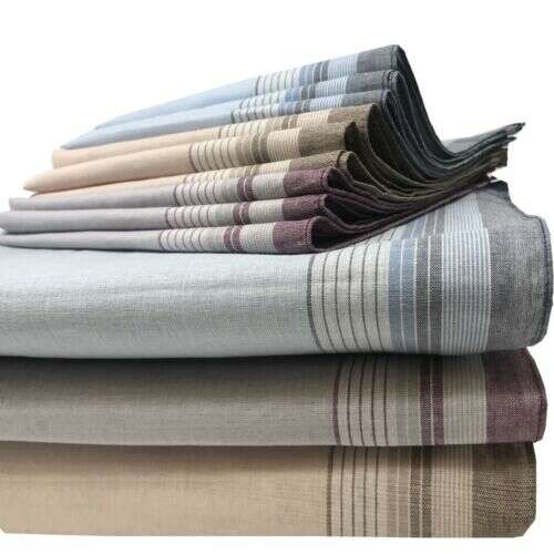 12 darabos Jemidi pamut zsebkendő készlet, vegyes színekben, 40 x 40 cm