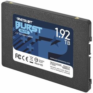 Dysk SSD Patriot Burst Elite 1,92 TB / Wewnętrzny / 2,5" / SATA 6 Gb/s / 138685904 - Napęd SSD