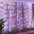 Multicolor LED curtain lights, 2m x 2m, 240 LEDs, Yoto