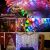 Yoto Christmas LED Curtain Lights, Multi-color, Decorative Lighting Collage