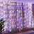 Yoto Christmas LED Curtain Lights, 2x2m, Multi-color, Window Decoration