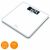 Beurer GS 400 Signature Line white bathroom scale with XL display