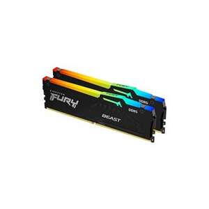 Kingston Fury Beast RGB 64GB DDR5 5600MHz CL40 DIMM készlet 2 db - Kingston