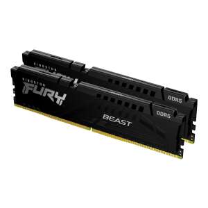 Kingston Fury Beast Black DDR5 32GB 5600MT/s CL36 DIMM készlet 2 db - Kingston