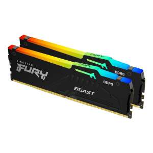 Kingston Fury Beast RGB EXPO DDR5 64GB 5600MT/s CL36 DIMM készlet 2 db - Kingston