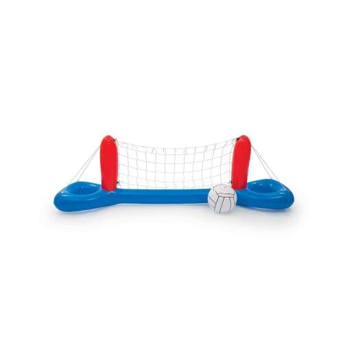 Bestway inflatable volleyball set, 244x64cm, pool volleyball net and ball, inflatable volleyball game