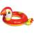Bestway inflatable parrot float for kids, red parrot with yellow beak and green feathers