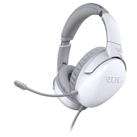 Hds asus rog strix go core moonlight white gaming headset