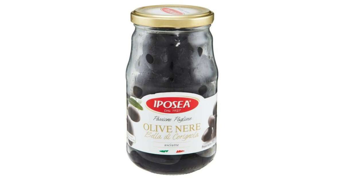 Iposea fekete olivabogyó 330 g | Pepita.hu