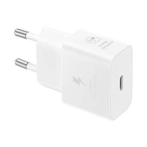 Samsung 25W USB-C Super Szybkie Ładowanie Zasilacz, Biały, EP-T2510NWEGEU - Karta sieciowa