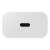 Adaptor de alimentare Samsung 25W USB-C, alb, EP-T2510XWEGEU, vedere din partea de jos