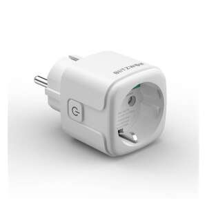 Blitzwolf BW-SHP15 okos konnektor, fehér, applikációval vezérelhető, időzítővel és energiafogyasztás méréssel - BlitzWolf