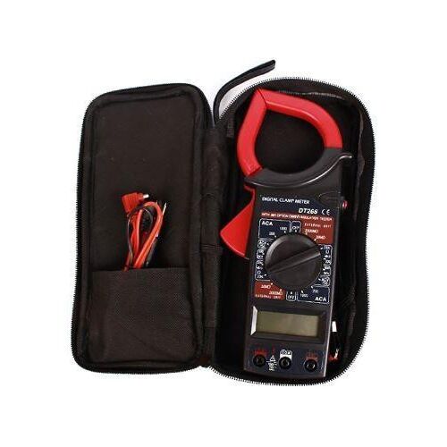 SilverHome M266AC Digitális Lakatfogós Multiméter tokban