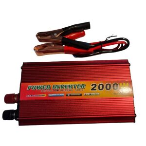 2000W Autós Inverter - 12V-220V Átalakító