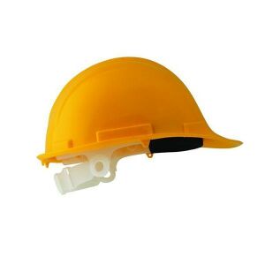Védősisak - PP - 6 pontos - Sárga
