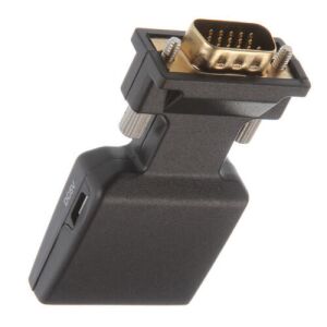 SilverHome HDMI-VGA Átalakító - Audio Kimenettel